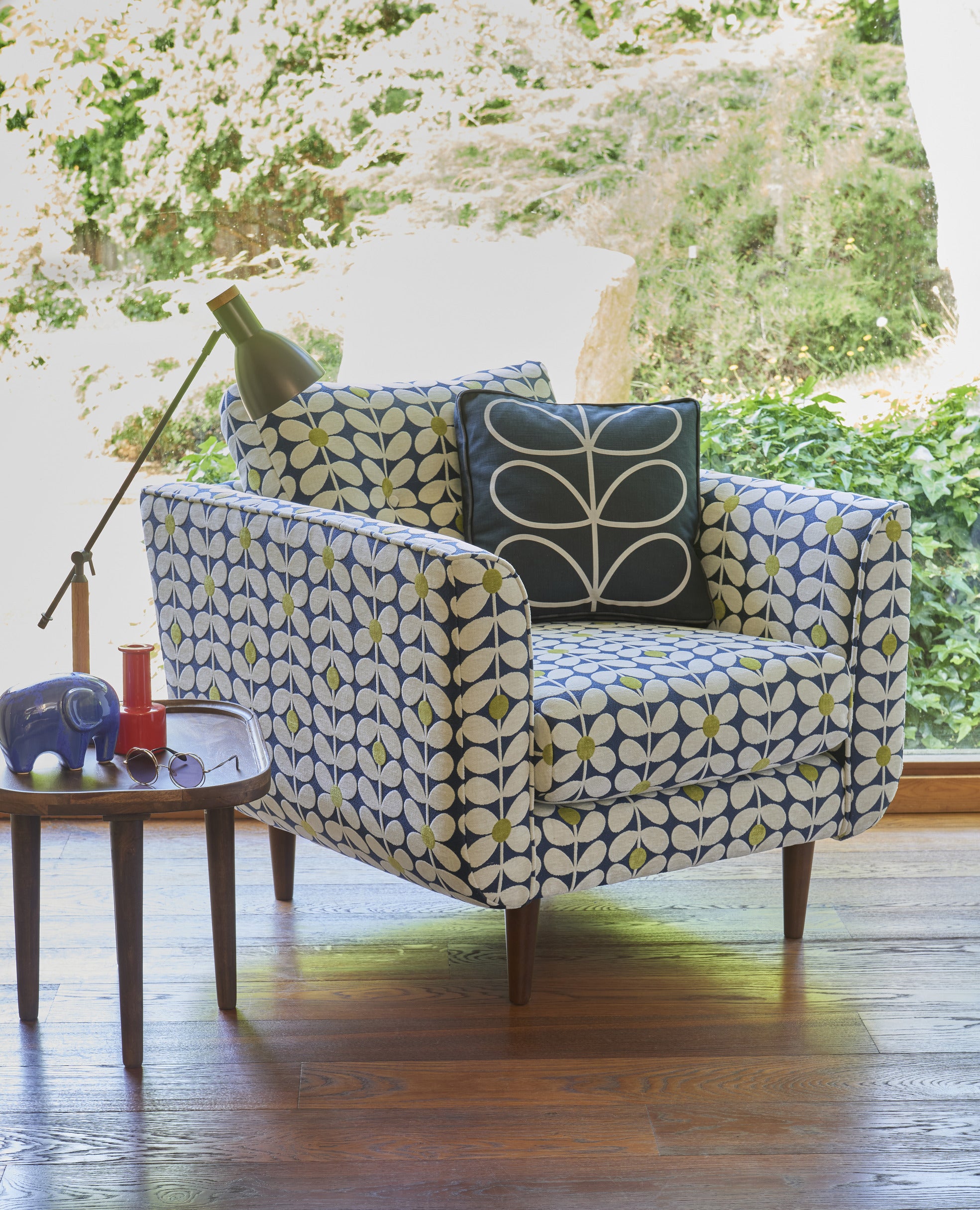 Linden Pattern Armchair